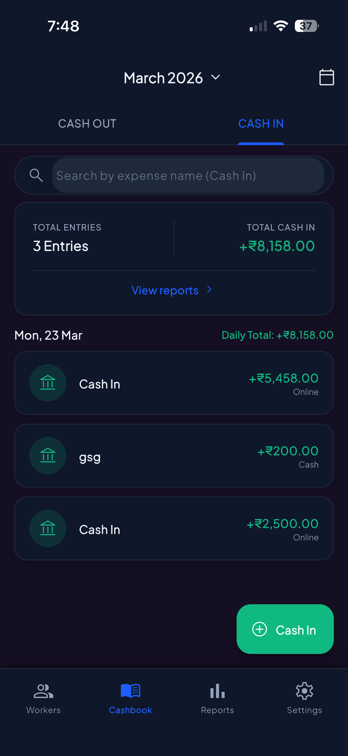 Cash In